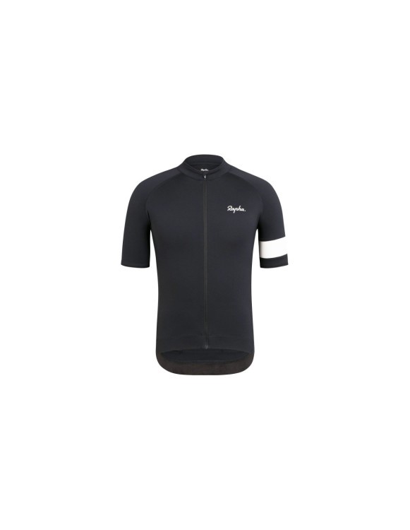 Jersey Rapha Core S Preto | Conforto para Ciclismo