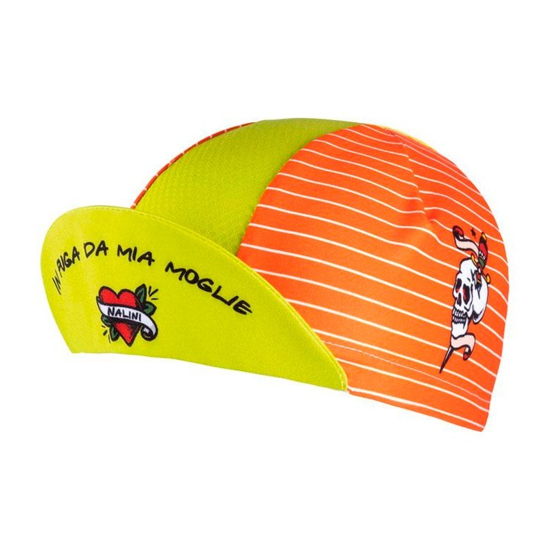 Chapéu Nalini Breath Summer Cap Orange/Lime