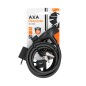 Cadeado AXA Bike Resolute Preto 180cm*8mm