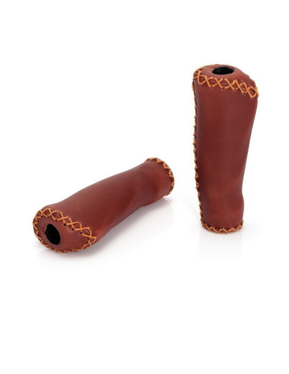 Punhos Retro XLC GR-G11 135/92 mm Marrons