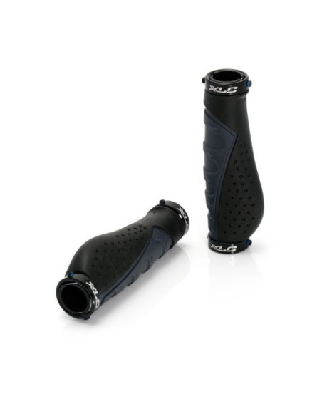 Punhos Ergonómicos XLC GR-S07 140mm Pretos/Cinzento