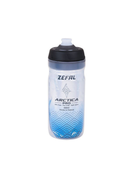 Bidão Isotérmico Zefal Arctica Pro 55 Prata/Azul 550ml