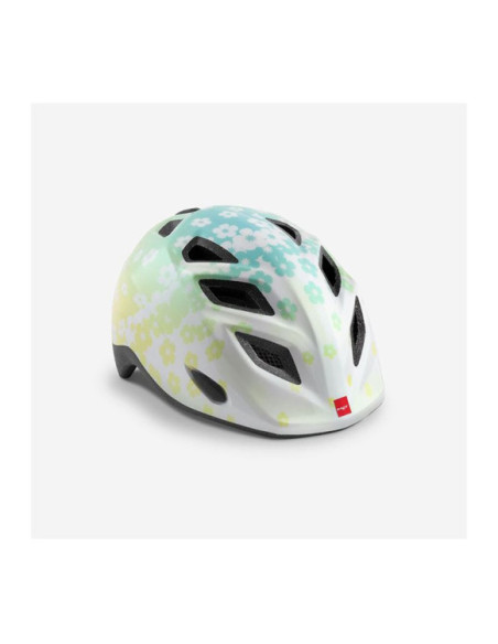 Capacete Met Elfo Branco Flores Brilho Tamanho Único (46-53)