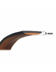 Fita de Guiador BRN Gummy Conforto Preta 2